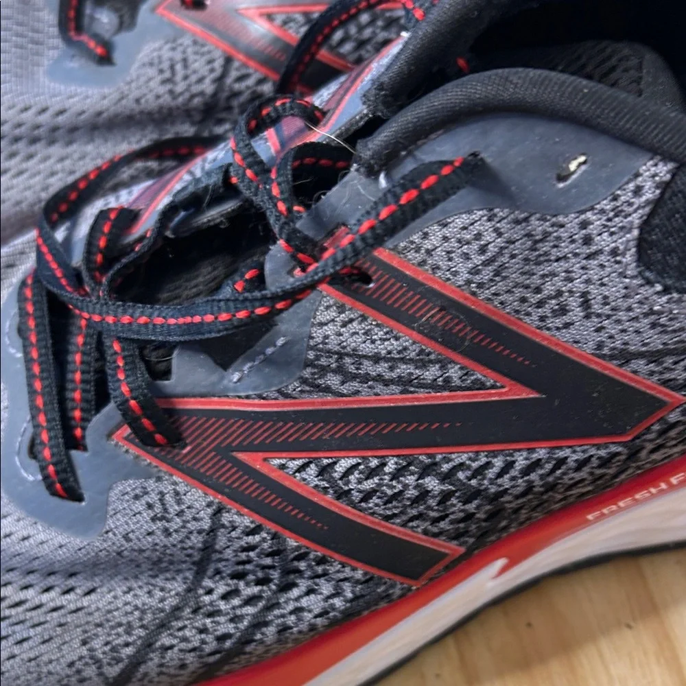 New Balance Black and Red Fresh Foam Evare Sneakers